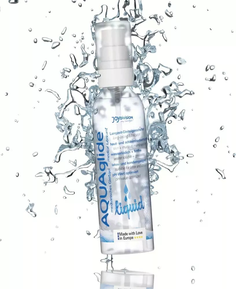 AQUAglide Liquid vandens pagrindo lubrikantas 50ml - skaidri formulė