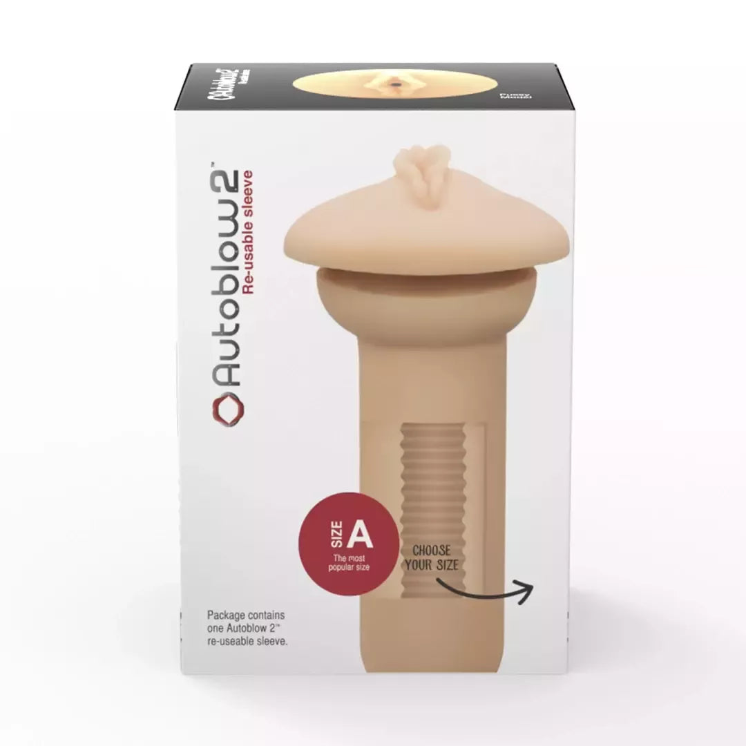 Autoblow 2 Plus XT Sleeve Type A – anatominis įdėklas, A dydis (7,5–10 cm)