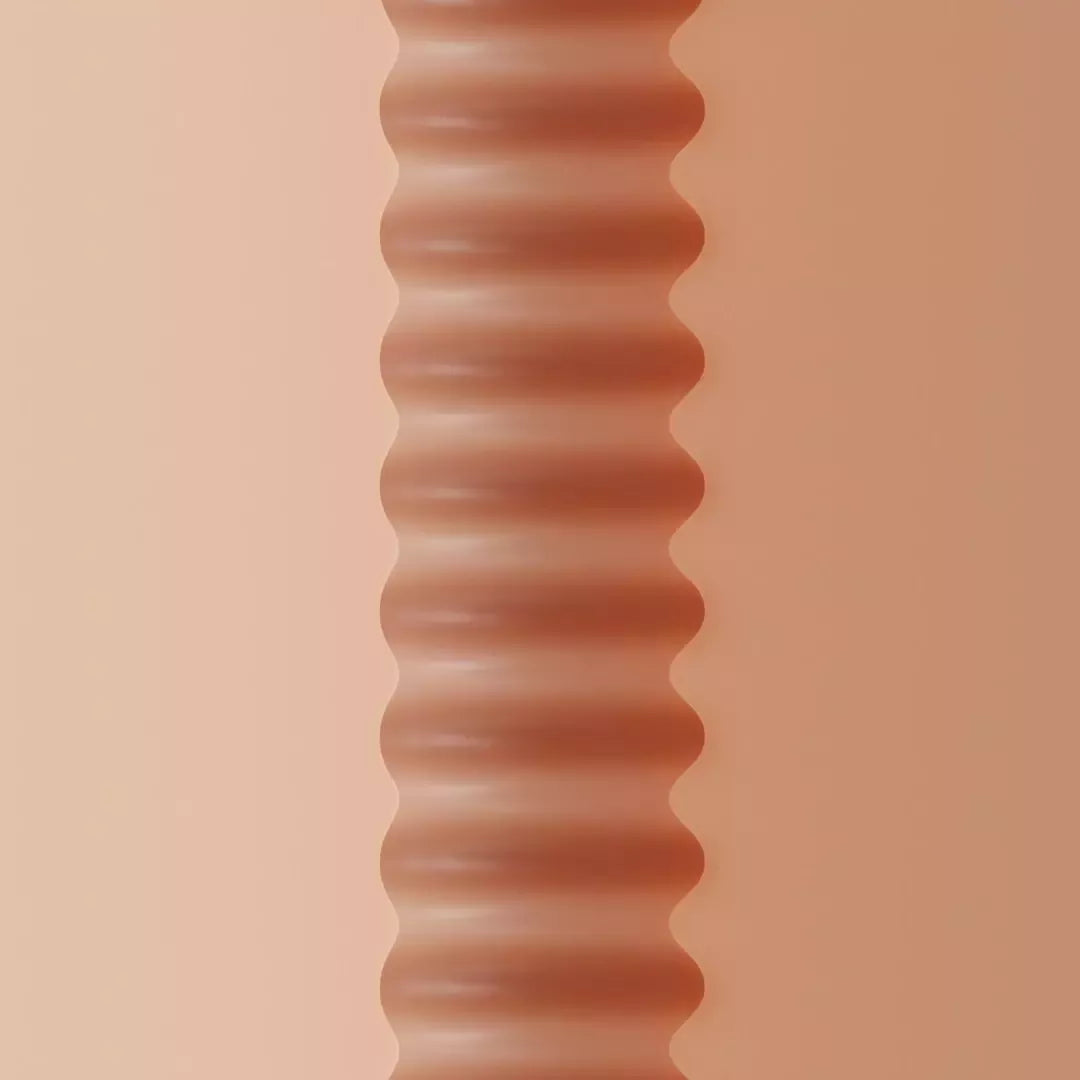 Autoblow AI Ultra Intimate Sleeve Mouth Beige – briaunotas TPR įdėklas