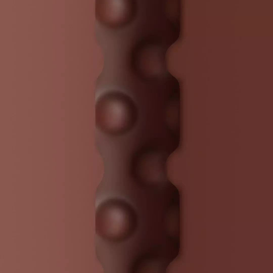 Autoblow AI Ultra Sleeve Brown – anatominis TPR įdėklas, lengvai valomas