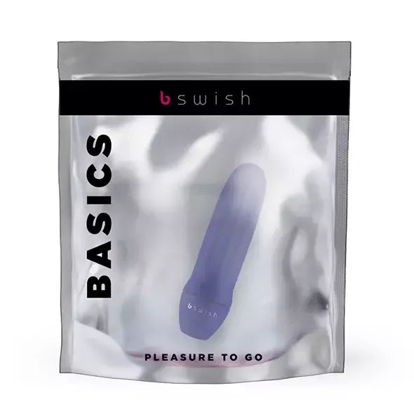 B Swish Bmine Basic Reflex Blue kompaktiškas asmeninis masažuoklis, 5 režimai