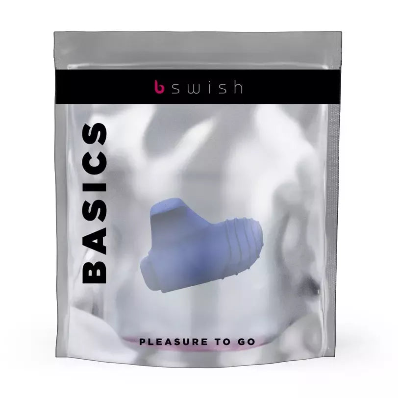 B Swish Bteased Basic Denim – kompaktiškas, tikslus silikoninis masažuoklis