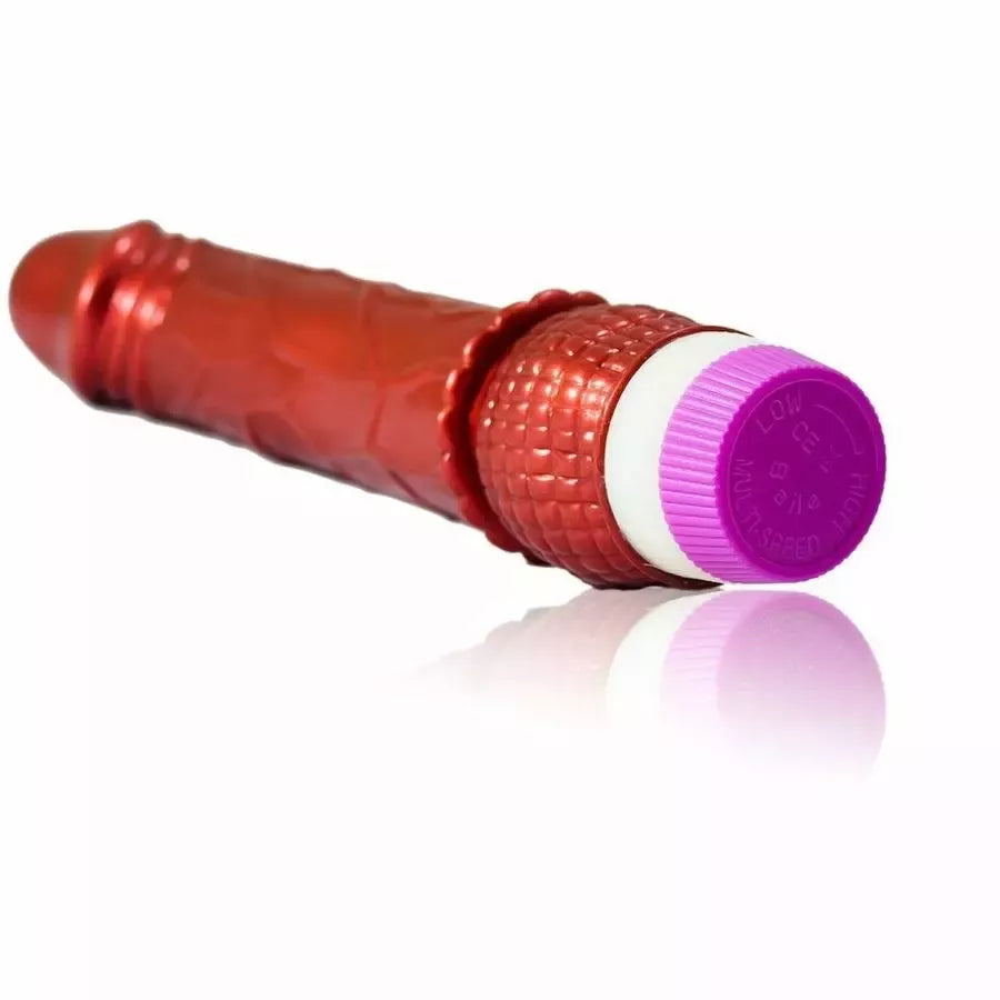 BAILE Linex Red vibruojantis 23 cm intymus prietaisas – reguliuojamas greitis