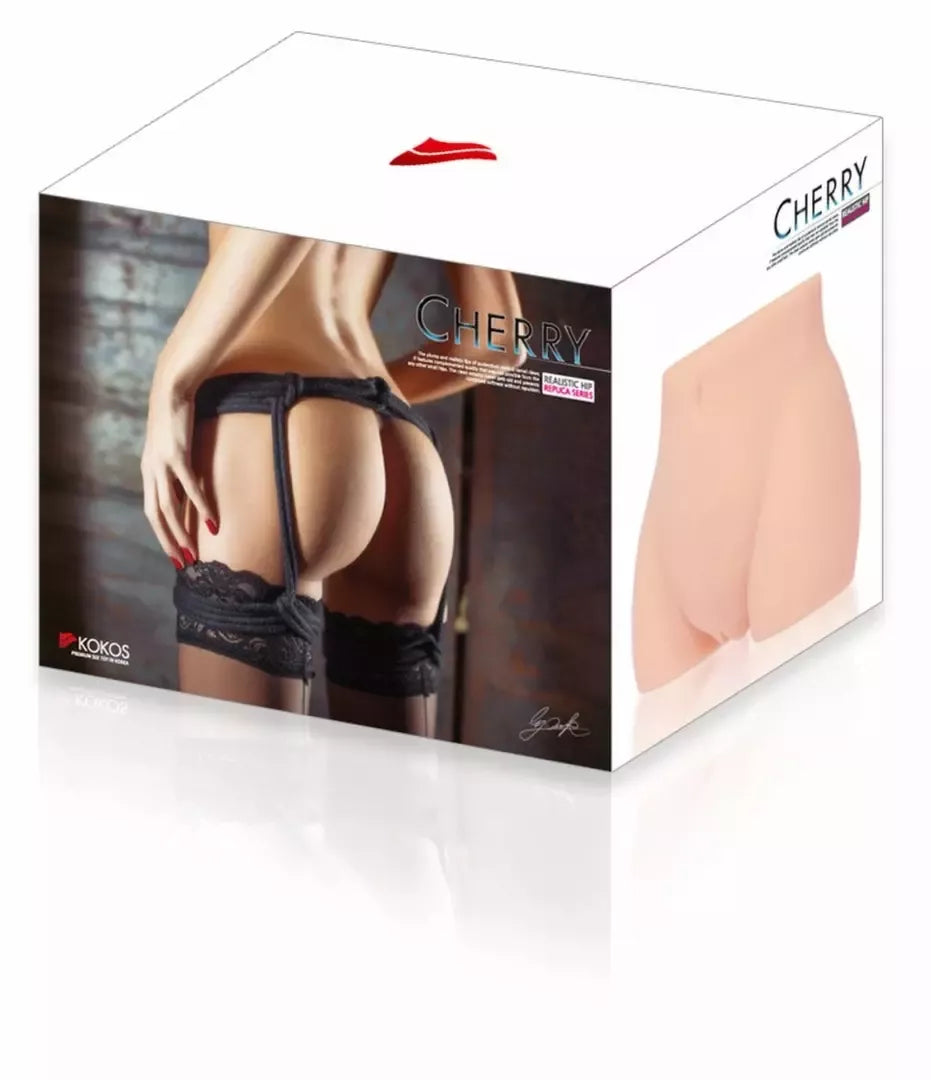Cherry Premium Intimate Machine – dvigubai įeinamas anatominis modelis, didelis
