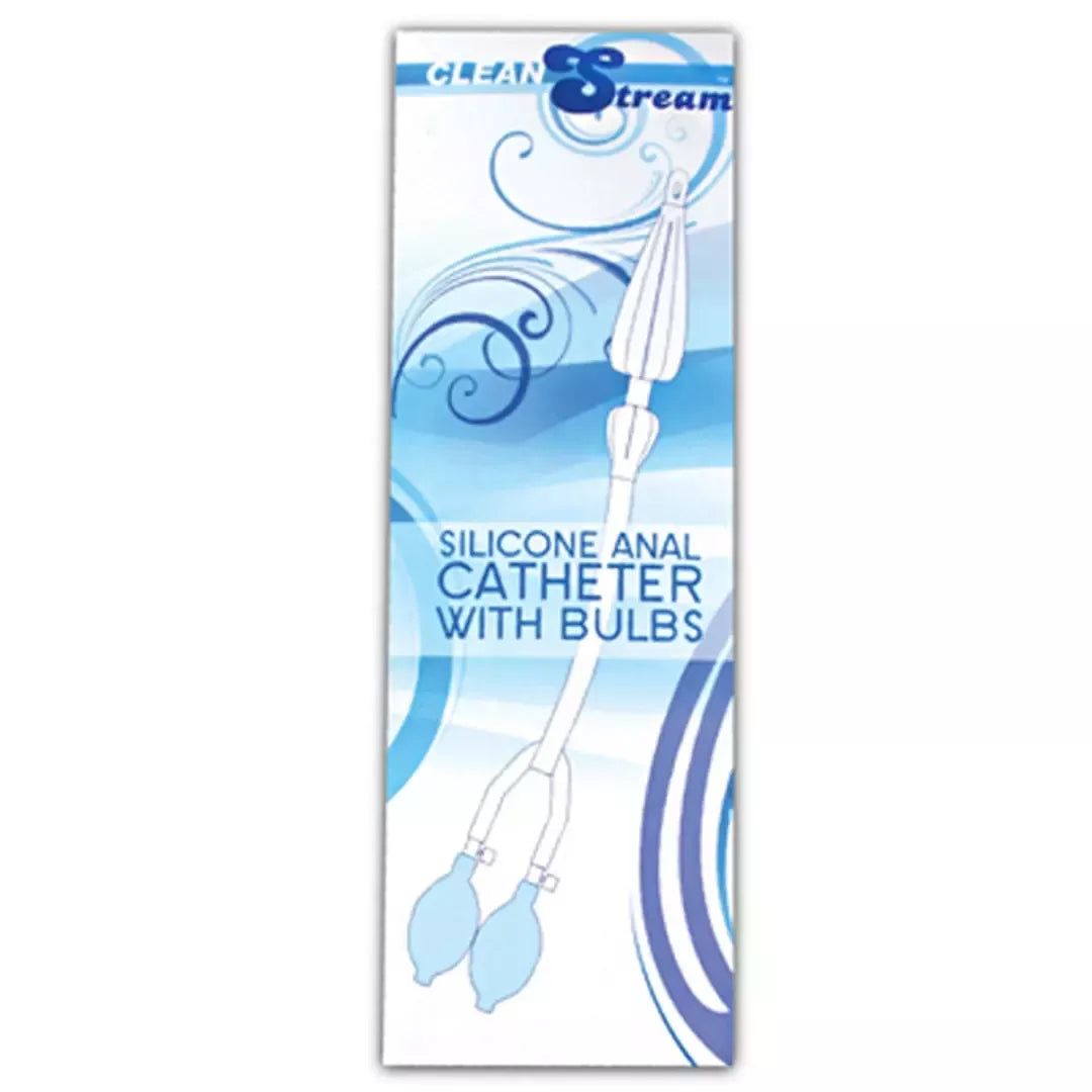 CleanStream silikoninis dviejų balionėlių intymios higienos kateteris, 35 cm