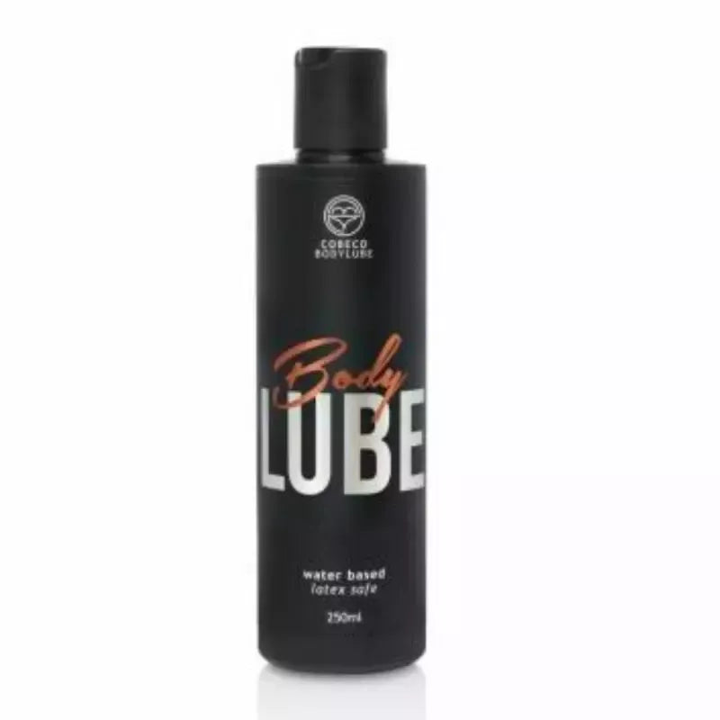 Cobeco BodyLube vandens pagrindo gelis 250 ml, saugus naudoti su prezervatyvais, dermatologiškai patikrintas