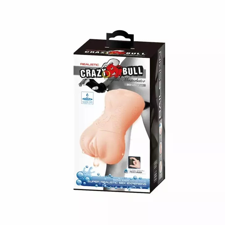 CRAZY BULL Waterskin Intimate Sleeve Model 4 – kompaktiškas, savaime susitepantis