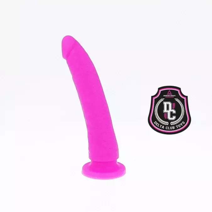 DeltaClub Lilac Intimate silikoninis modelis 17 cm x 3 cm, hipoalergiškas
