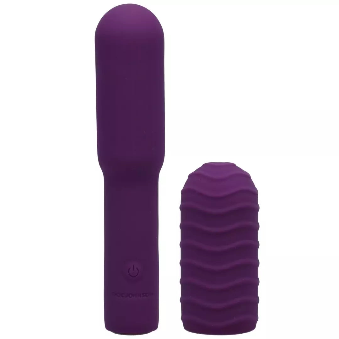 Doc Johnson Elite Mini intymus prietaisas, rožinis, įkraunamas silikoninis, 10 cm