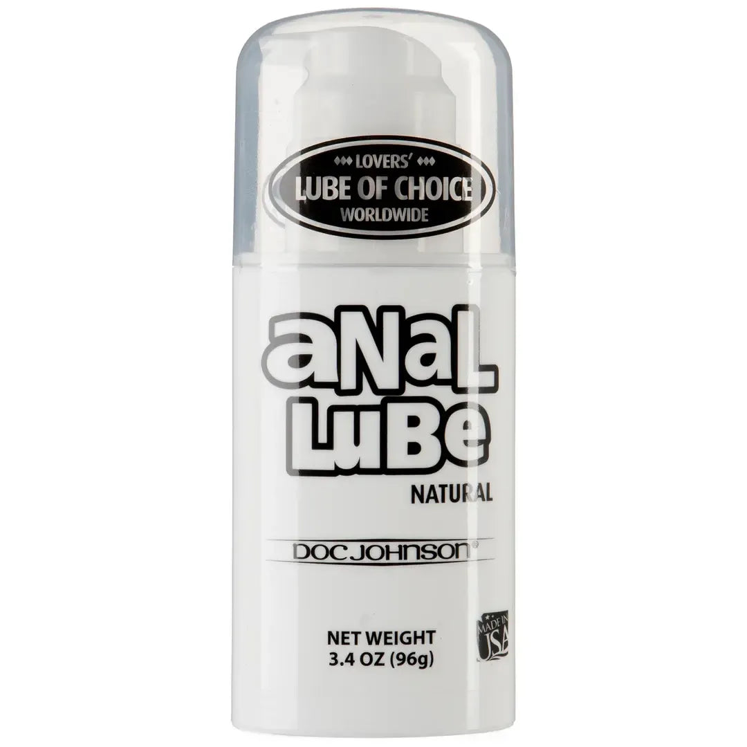 Doc Johnson Mega Pump Anal lubrikantas beorėje pakuotėje 100 ml, Natural