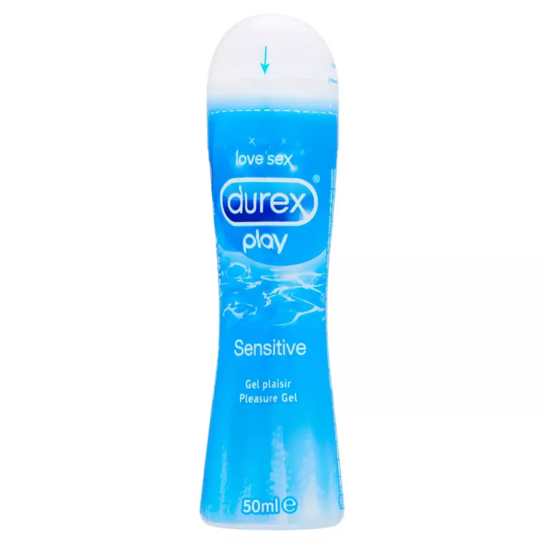 Durex Sensitive vandens pagrindo lubrikantas 50 ml – švelni formulė