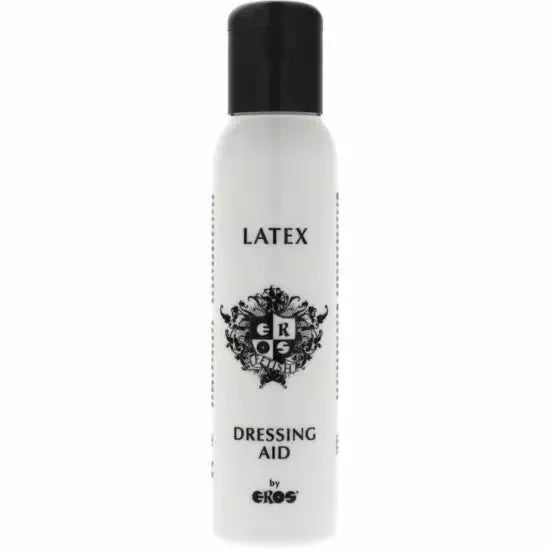 EROS Fetish Line latekso drabužių užsidėjimo priemonė 100ml - lengvas latekso gaminių naudojimas
