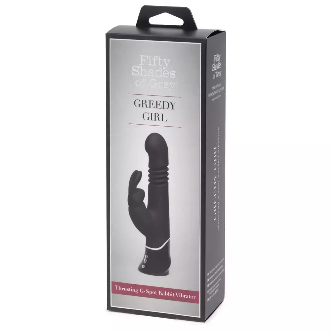 Fifty Shades of Grey Greedy Girl Thrusting G-Spot Intimate Device Juodas