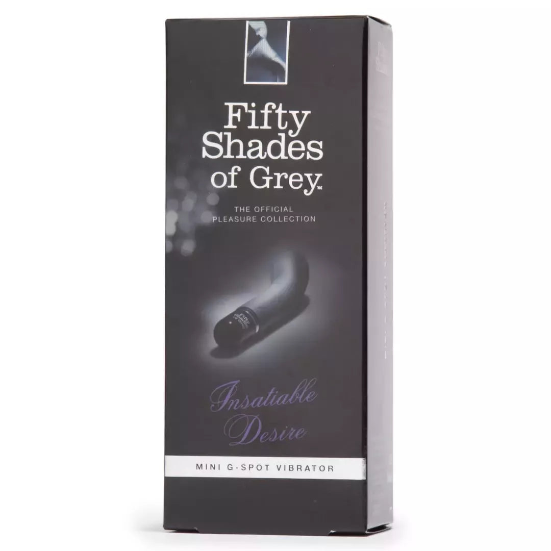 Fifty Shades of Grey Insatiable Desire mini vibratorius - 10 režimų, atsparus vandeniui