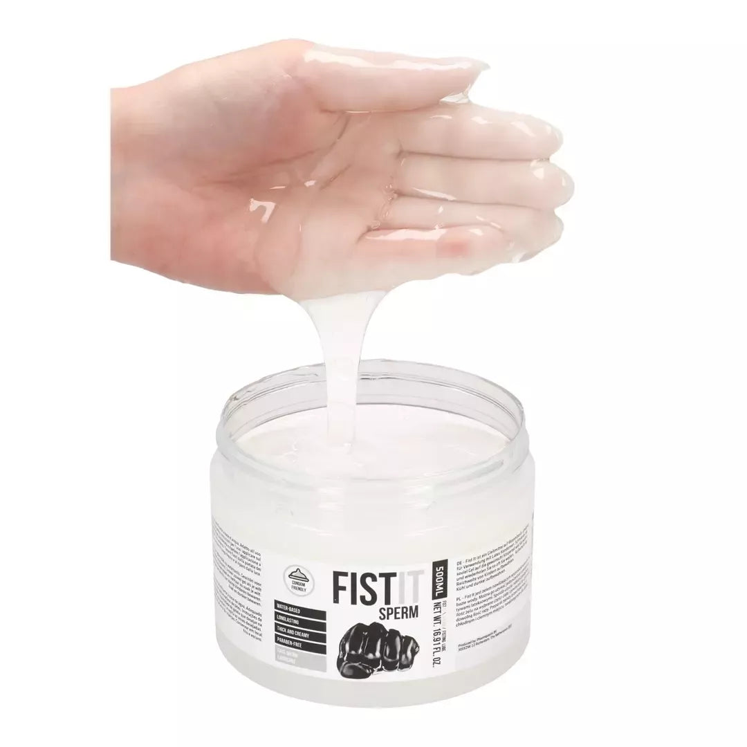 Fist It Water-Based Lubricant 500 ml – Ilgai išliekanti, skaidri formulė