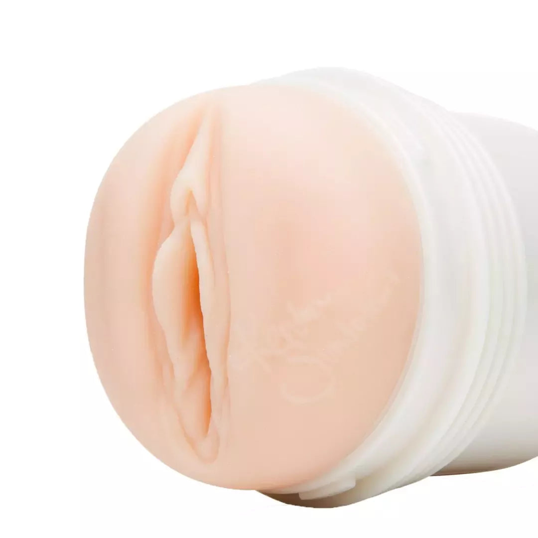 Fleshlight Girls Kendra Sunderland Angel intymusis prietaisas, perlamutrinis dėklas