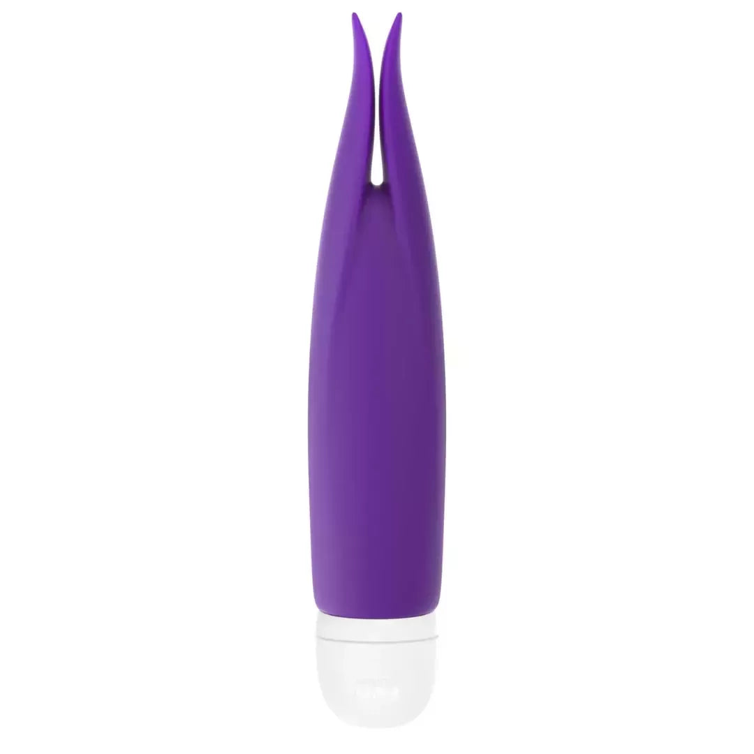 Fun Factory Volita Violet mini vibratorius – kompaktiškas, vandeniui atsparus, veikiantis su baterijomis