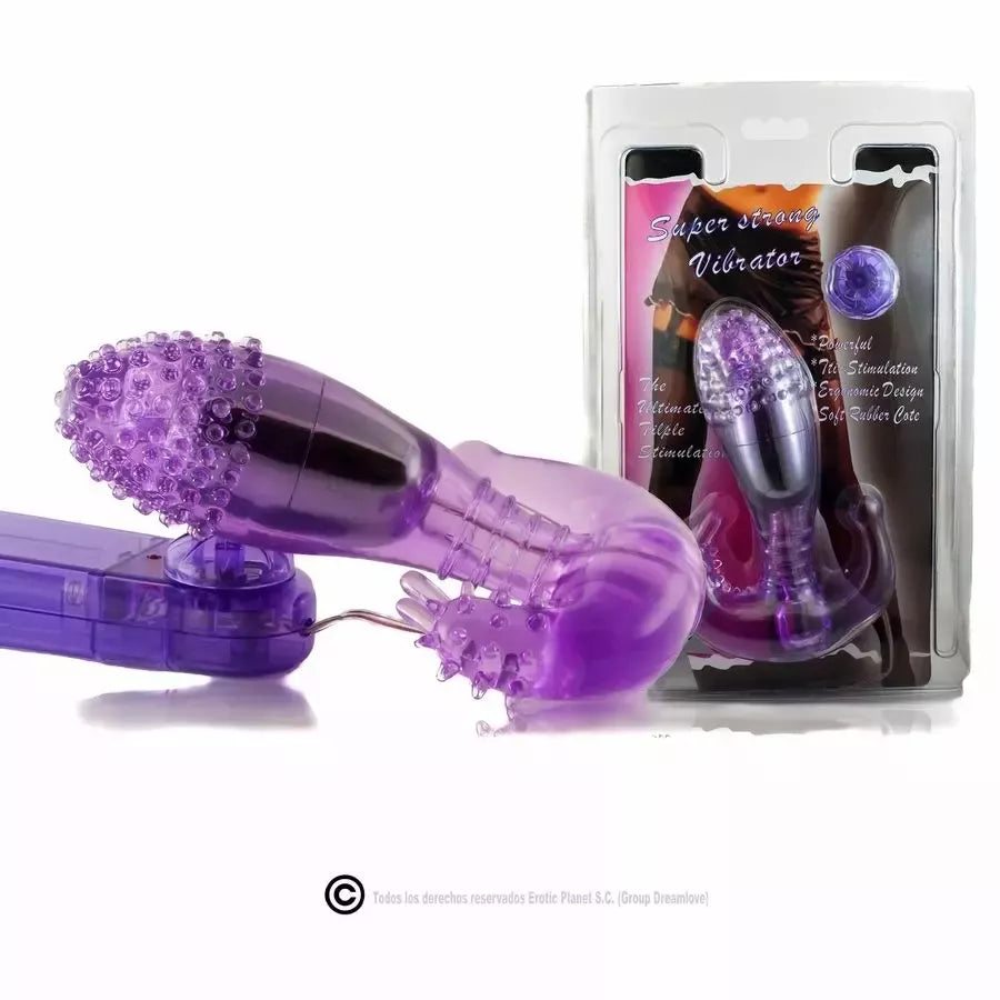 Intymus silikoninis stimuliatorius Baile Ripple su reguliuojama vibracija, violetinis
