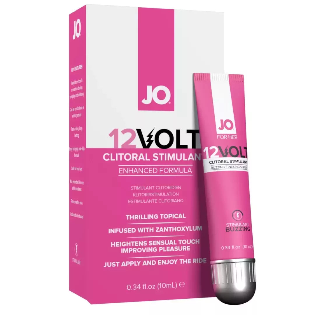 JO VOLT 12Volt Intimate Sensation Oil 10ml – formulė be konservantų
