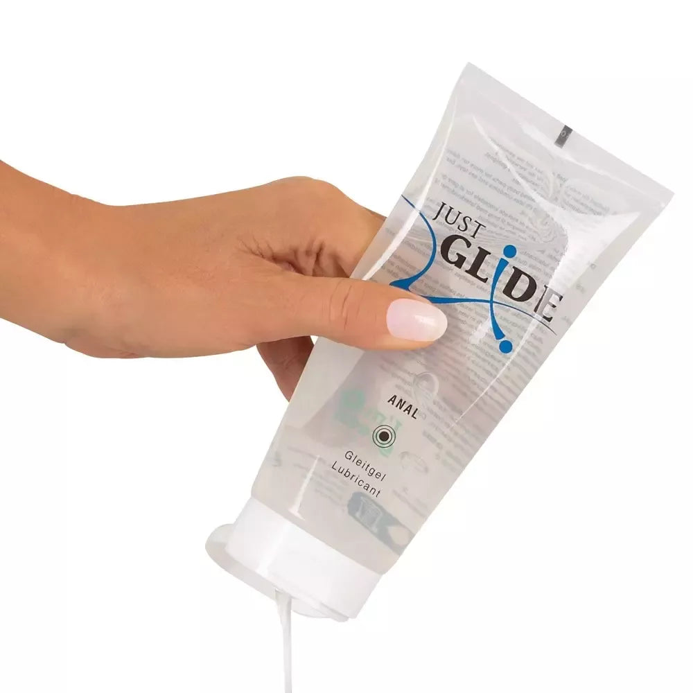 Just Glide Anal vandeninis lubrikantas 200 ml - pH subalansuota formulė