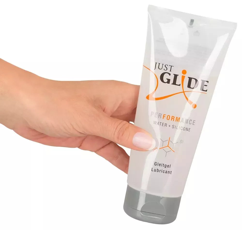 Just Glide Performance Lubricant 200ml – hibridinis lubrikantas (vandens pagrindu ir silikonu)