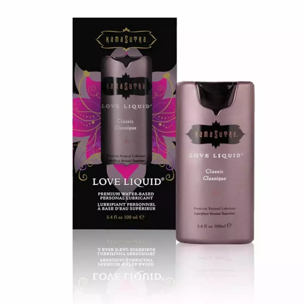 Kama Sutra Love Liquid Classic vandens pagrindo lubrikantas 100 ml