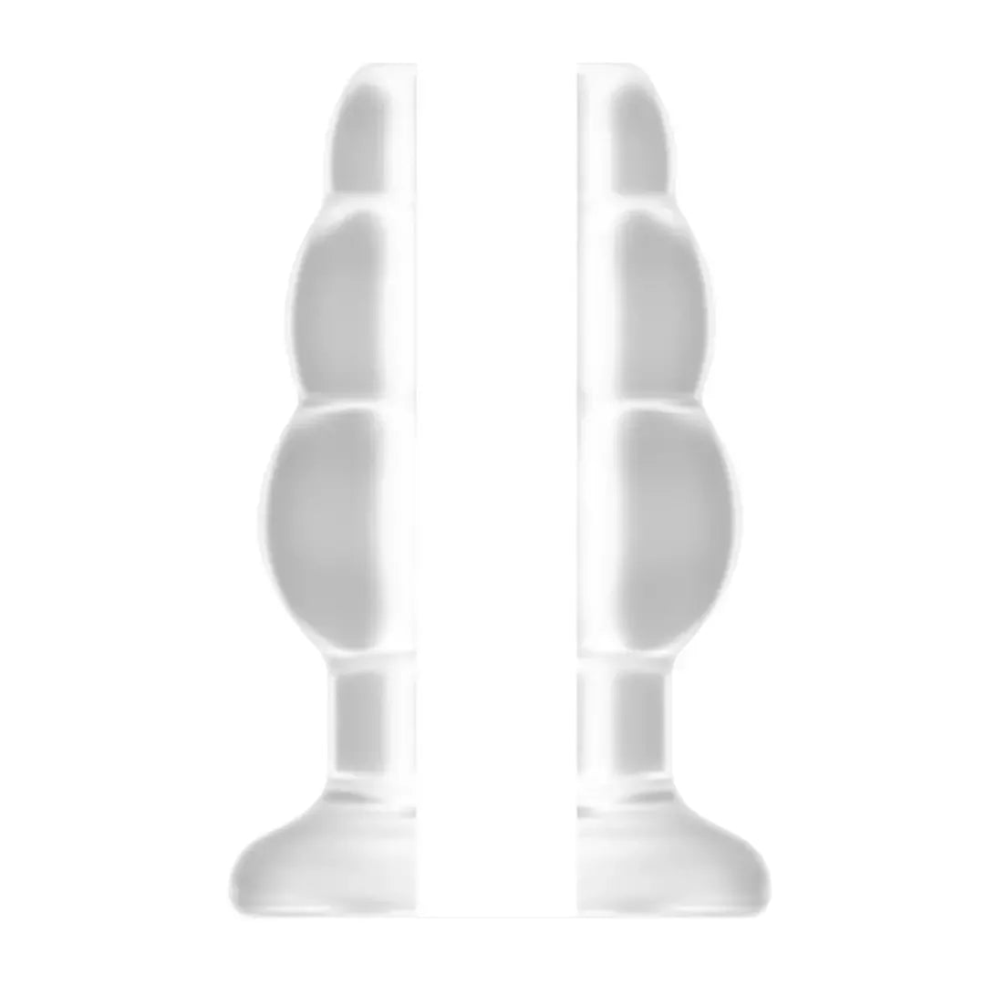 Master Series No.51 tuščiaviduris analinis kamštis, didelis, 127 mm, silikoninis, juodas