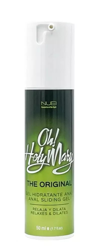 Nuei Oh! Holy Mary veganiškas analinis gelis vandens pagrindu su kanapių aliejumi, 50 ml