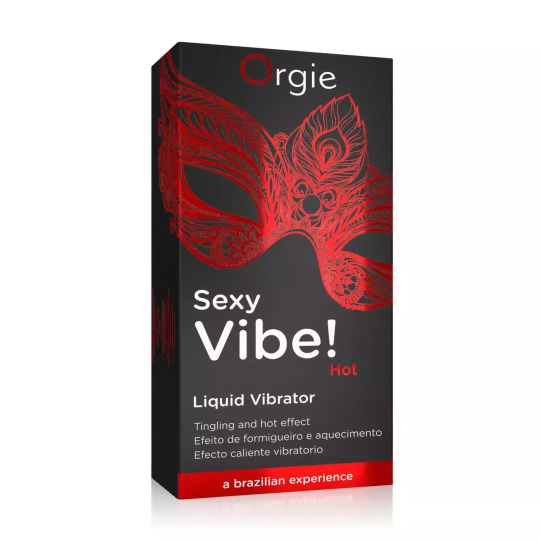 Orgie Sexy Vibe! Hot Liquid Intimate Gel Strawberry 15 ml