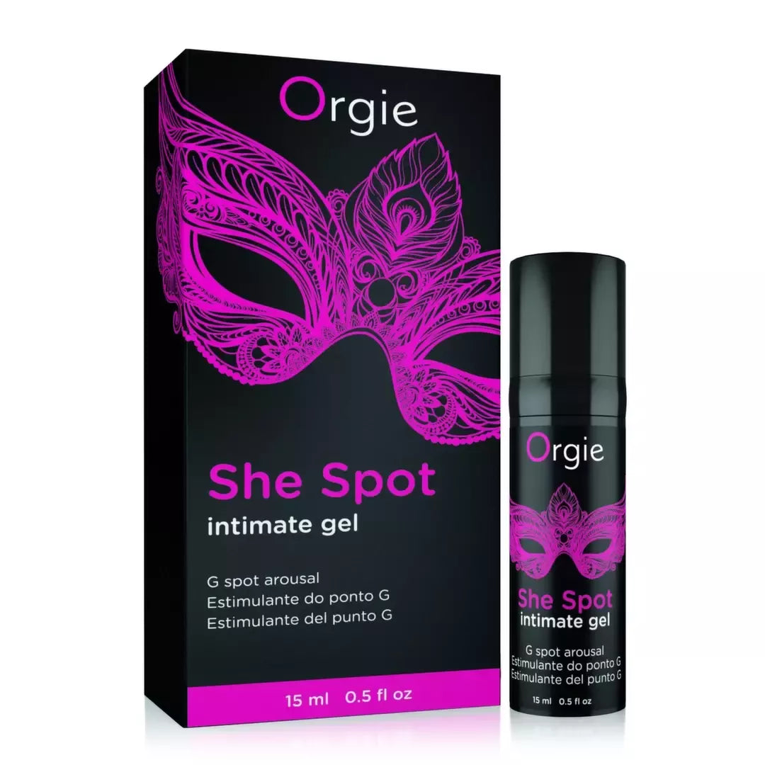 Orgie She Spot Sensation Gel stimuliuojantis gelis G-zonai, 15 ml – botaninė formulė