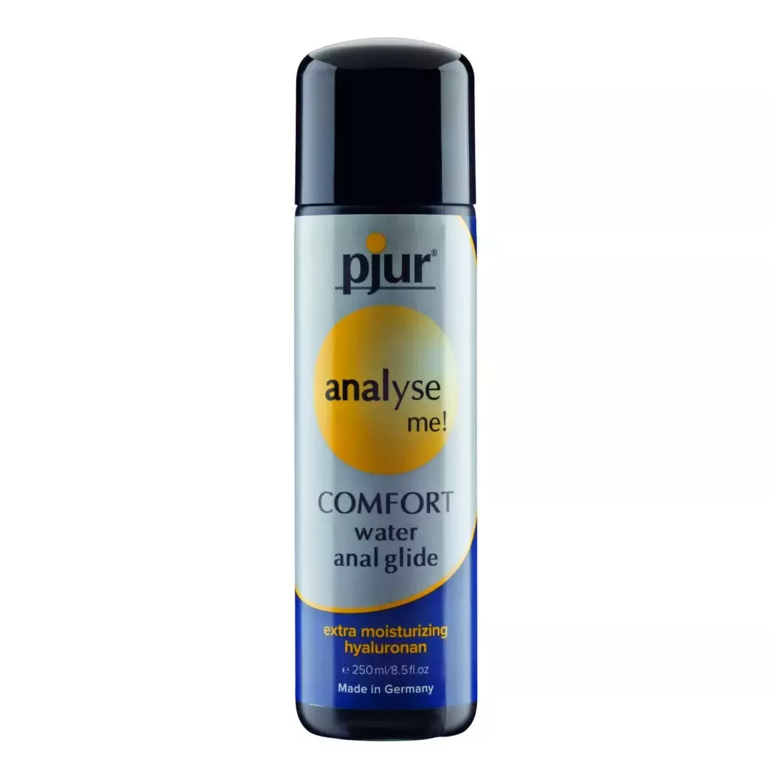 Pjur Analyse Me Comfort Water Glide 250 ml – vandens pagrindo formulė, hialuronas