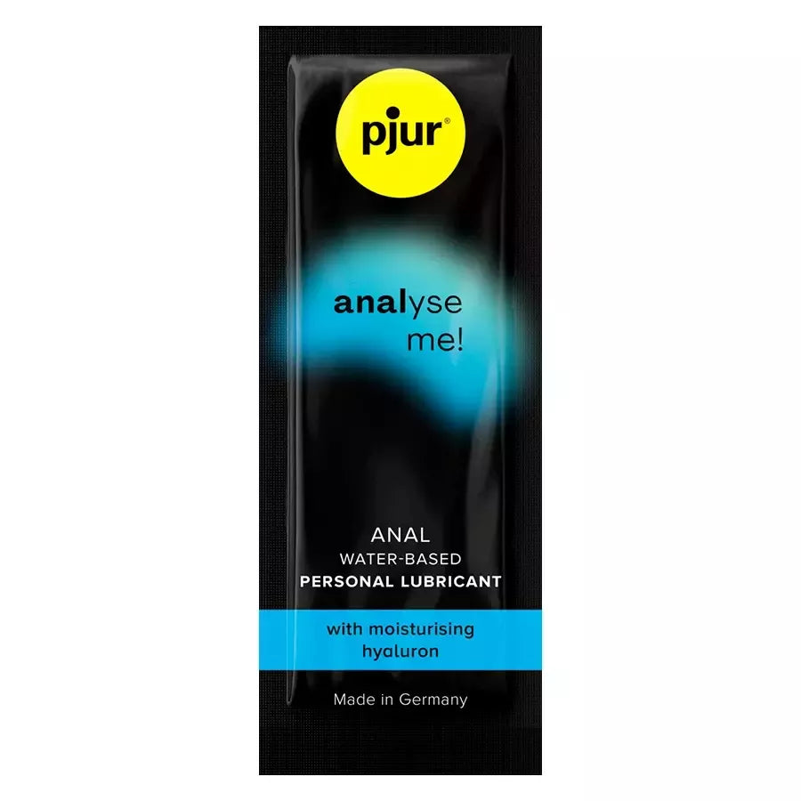 Pjur Analyse Me! vandens pagrindo lubrikantas 2 ml su hialuronu komfortui