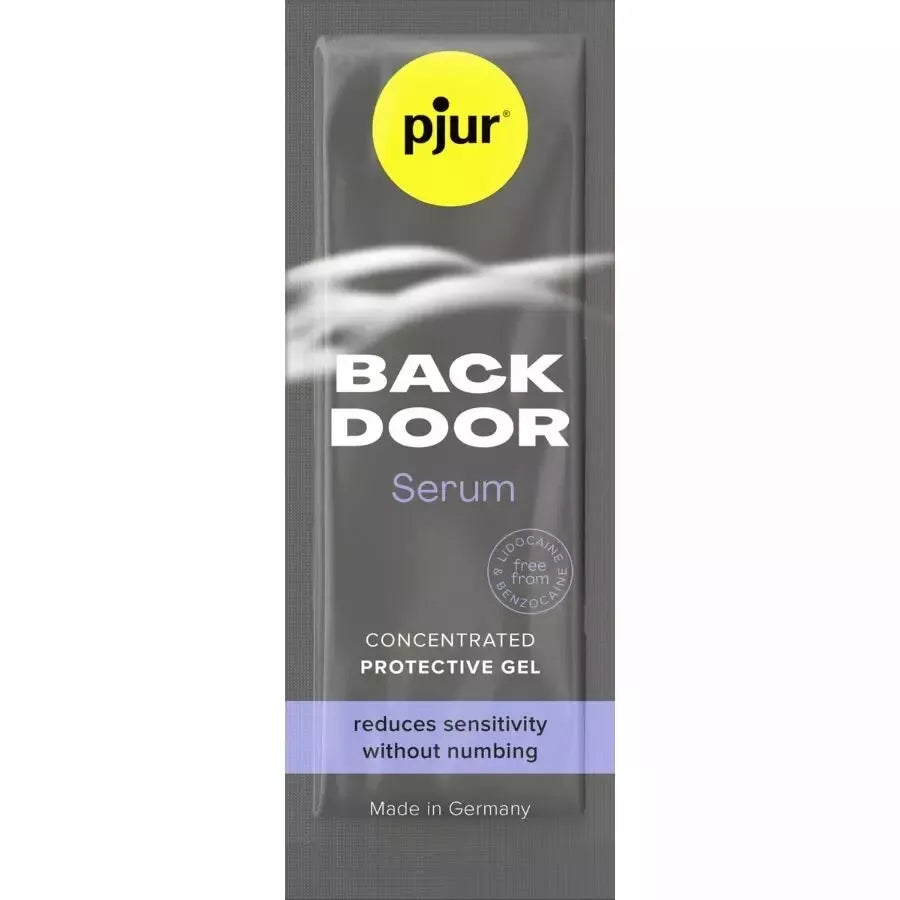 pjur Back Door apsauginis serumas 1,5 ml – didelės koncentracijos intymios priežiūros priemonė