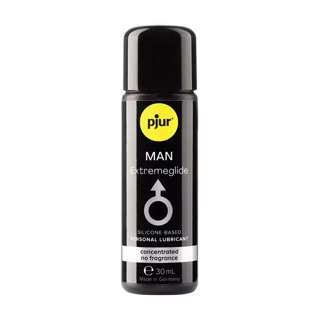 pjur MAN Extreme Glide silikoninis lubrikantas ir masažo gelis, 30 ml