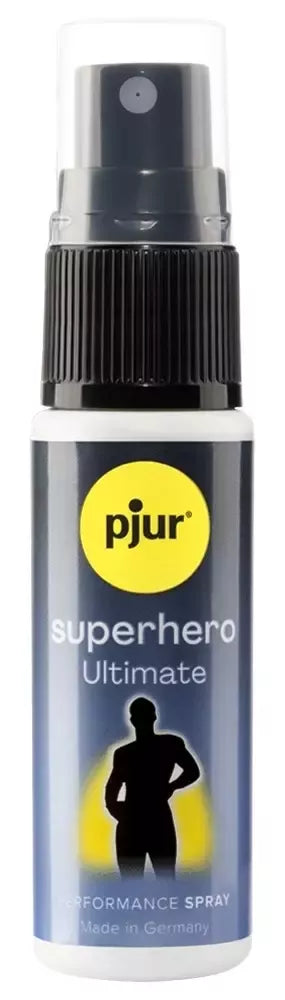 pjur Superhero Ultimate Spray 20ml – inovatyvi purškiamoji priemonė vyrams