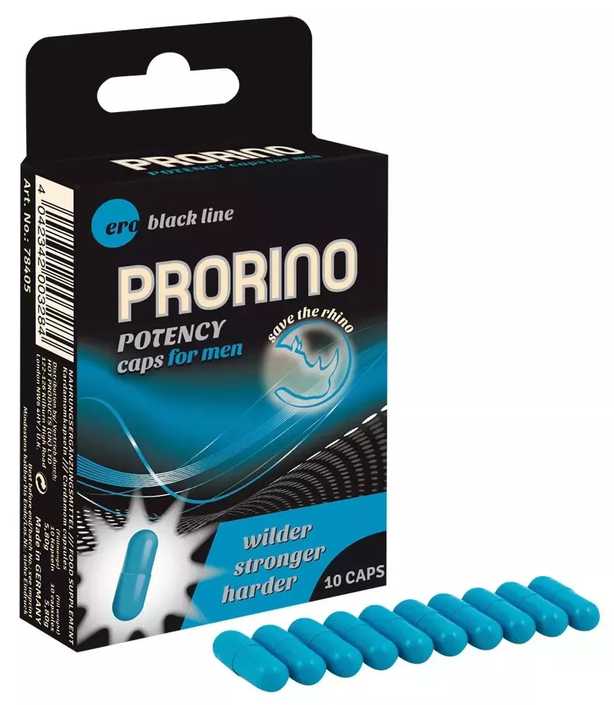 Prorino Potency Complex 10 tablečių – formulė vyrų gyvybingumui palaikyti