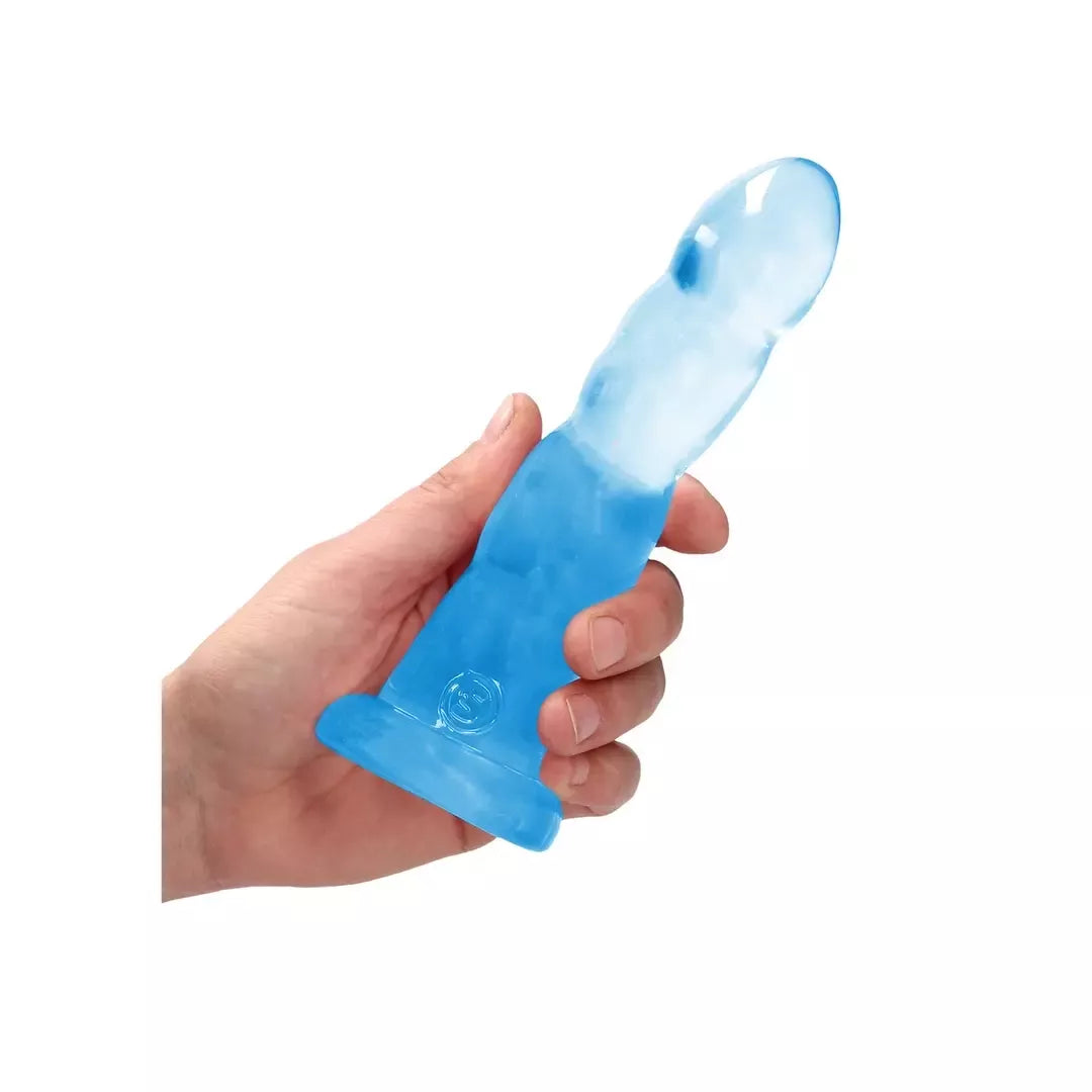 REALROCK Crystal Clear 17 cm intymus modelis su vakuuminiu padu