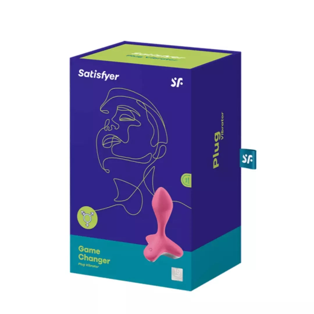 Satisfyer Game Changer Pink – išmanusis analinis vibratorius, silikoninis, valdomas programėle