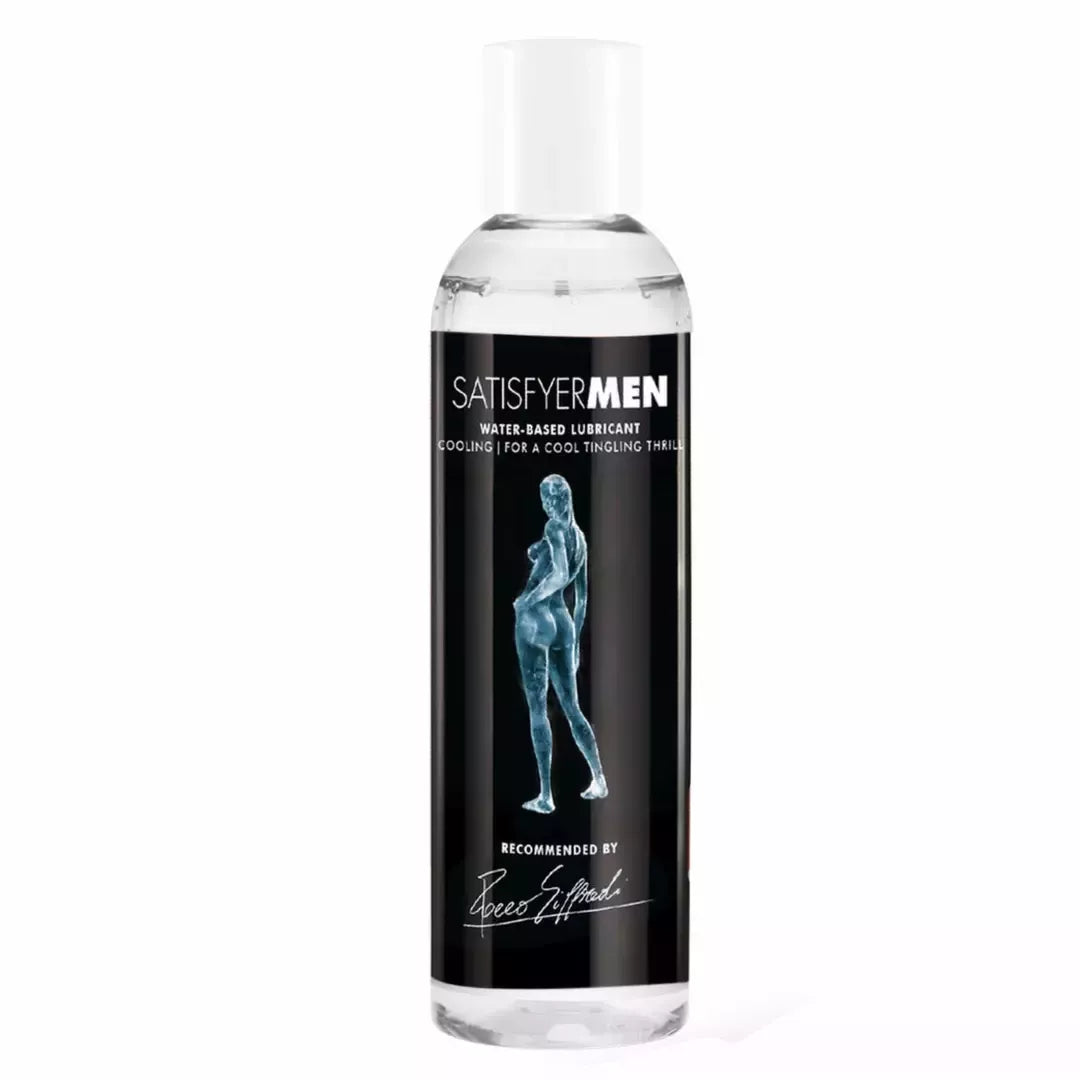 Satisfyer Gentle Men Cooling vandens pagrindu pagamintas lubrikantas 300 ml