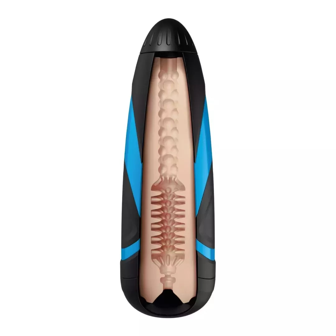 Satisfyer Men mova Tornado Bliss – pakaitinis įdėklas, tekstūruotas tunelis