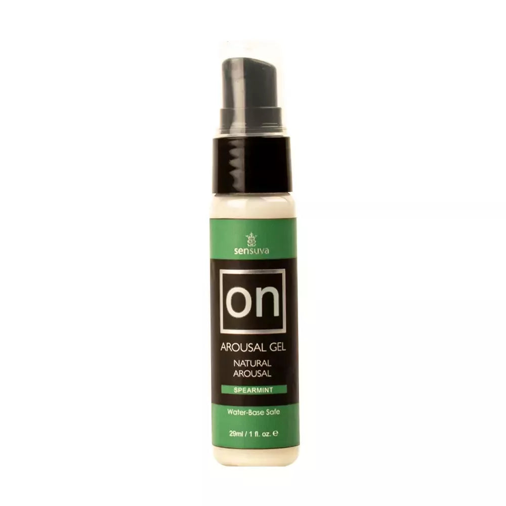 Sensuva ON Arousal Gel Spearmint 29 ml – vandens pagrindu sukurtas intymus gelis