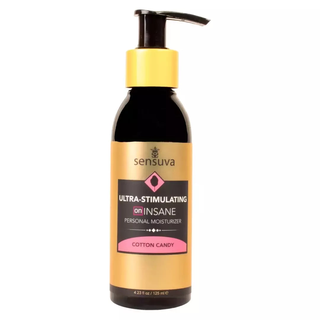Sensuva ON Insane Ultra-Stimulating Cotton Candy gelis, 125 ml