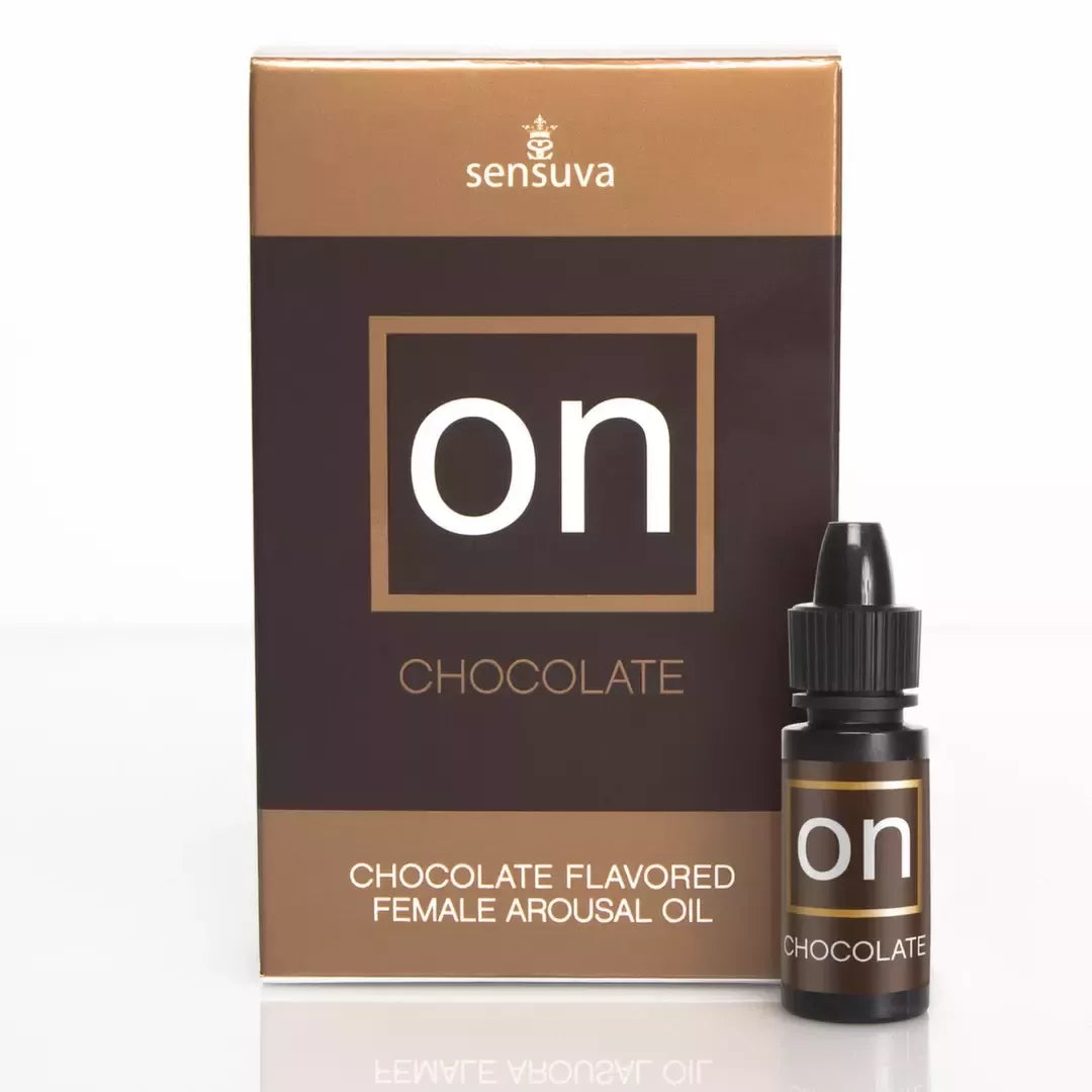Sensuva ON Intimate Stimulation Oil šokolado skonio, 5 ml