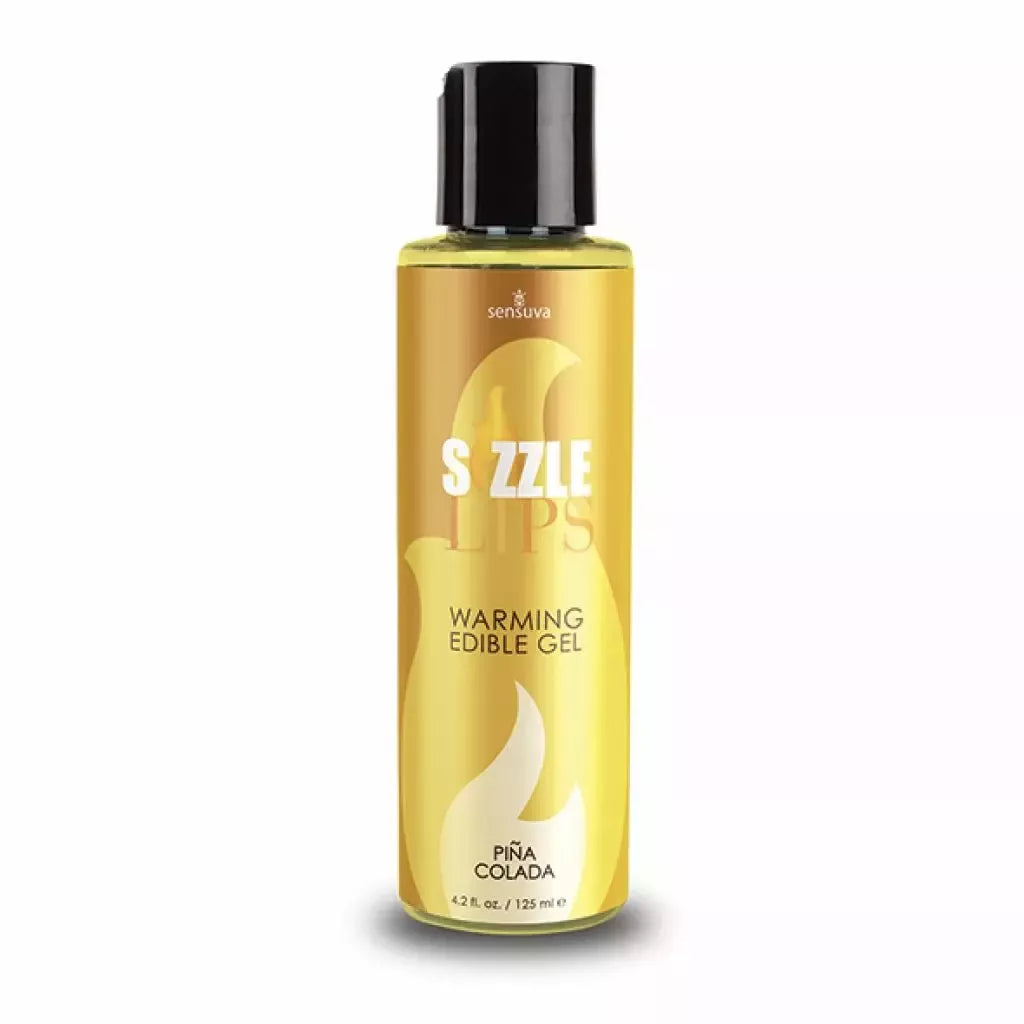 Sensuva Sizzle Lips valgomas šildomasis gelis Pina Colada 125ml