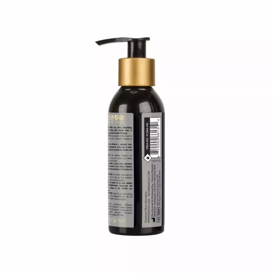 Sensuva Ultra-Stimulating On Insane vandens pagrindo lubrikantas 125ml
