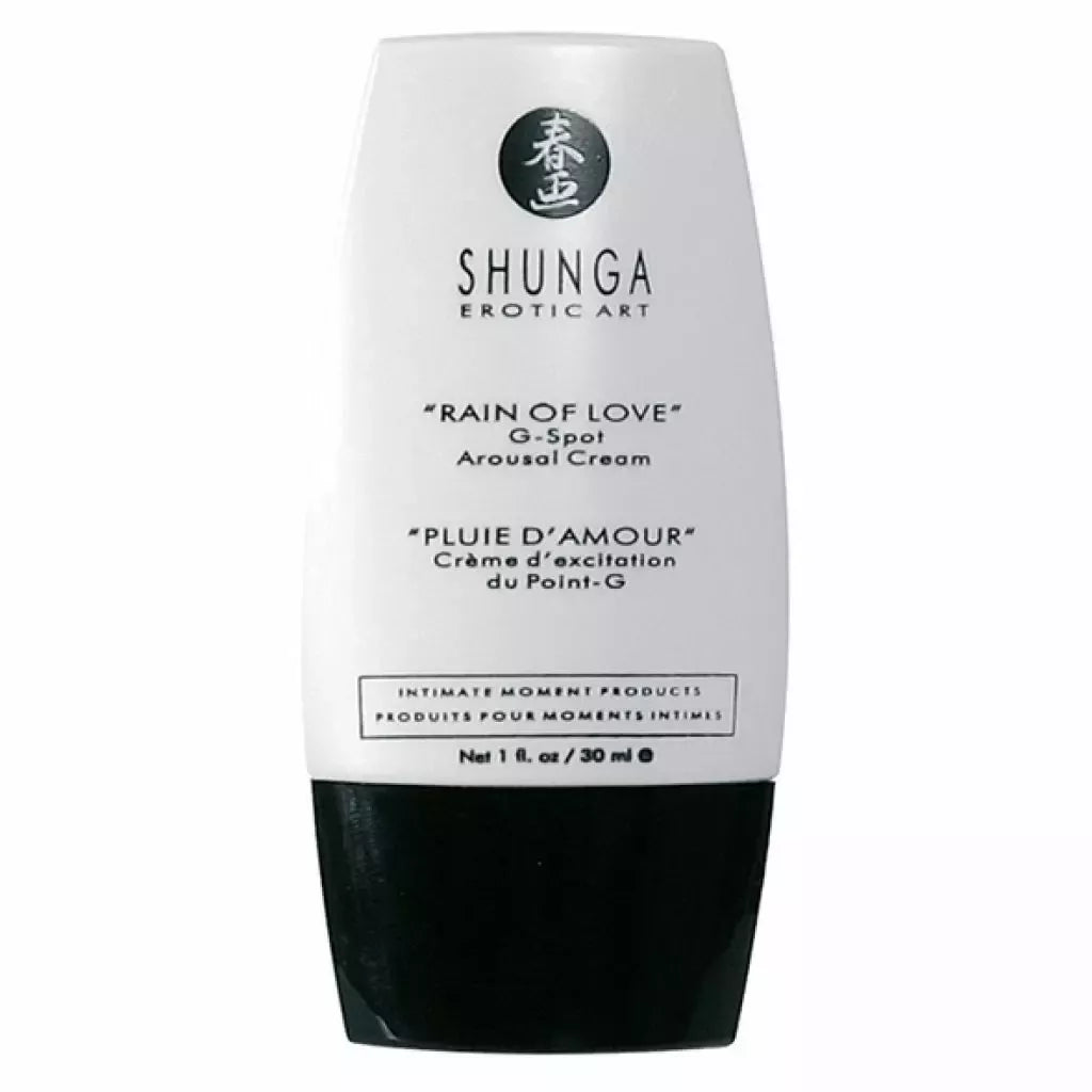 Shunga Rain of Love stimuliuojantis kremas 30ml – jautrumą didinanti formulė
