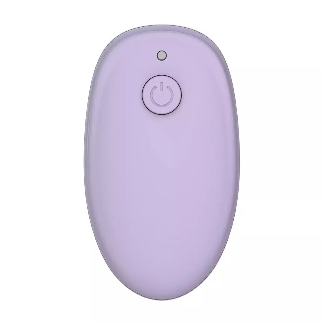 Svibe GIZI Duo dvigubas intymus stimuliatorius poroms, violetinis, su nuotolinio valdymo pulteliu