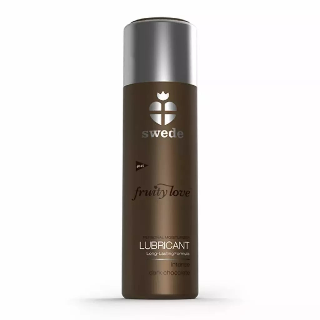 Swede Fruity Love vandens pagrindu sukurtas lubrikantas su juodojo šokolado aromatu, 100 ml