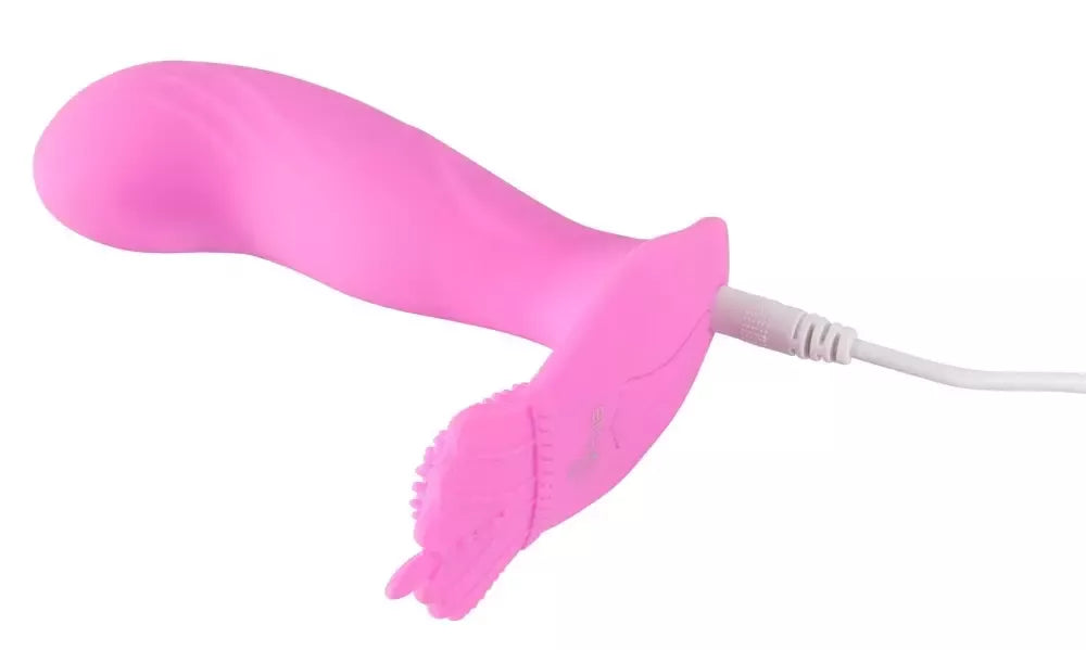 Sweet Smile G-spot Panty Vibe – nuotoliniu būdu valdomas kompaktiškas modelis, violetinis