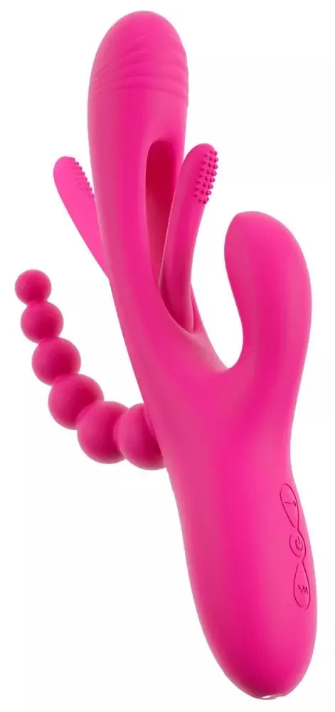 Sweet Smile Triple Vibe Flicking Tongue Multi-Stimulation System 24,4 cm